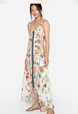 Johnny Was Forma Handkerchief Maxi Dress, Size Small. See Description