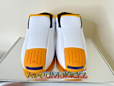 Adidas Crazy 2 Kobe All Star Lakers White Yellow Mens JI0337 | eBay
