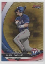 2020 Bowman's Best Top Prospects Gold Refractor 18/50 Justin Foscue #TP-6 0ar
