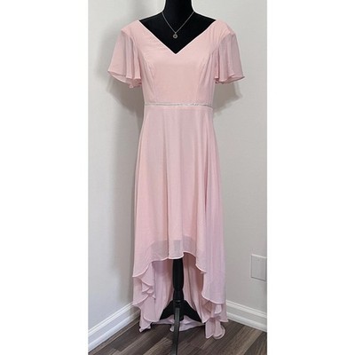 blush pink boho bridesmaid dresses Simple Sheath V Neck Blush Pink Boho Bridesmaid Dresses with Belt   Vickidress  Online Store Powered by Storenvy