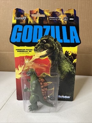 ToHo ReAction Godzilla 54 American Poster super 7, DAMAGED CARD