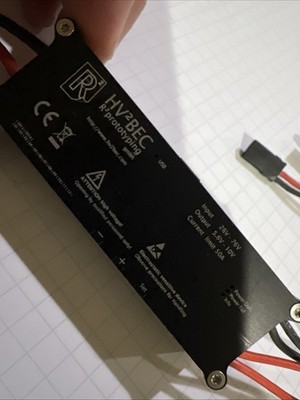 HV BEC 6s - 18s input voltinput voltage 5v to 10v adjustable output up to 50 amp