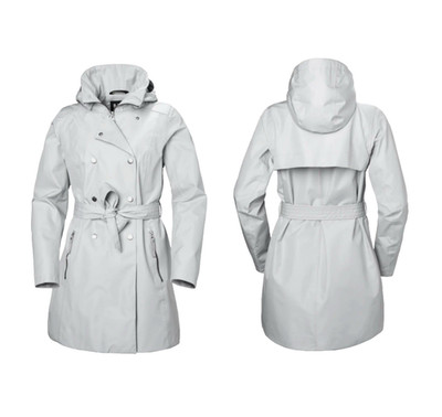 Helly Hansen WELSEY II Trench Coat 53247 Jacket Waterproof Windproof XL Extra Lg
