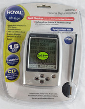 Royal Info To Go Extreme 4 PDA Translator   1.5MB, Syncs, New in Box
