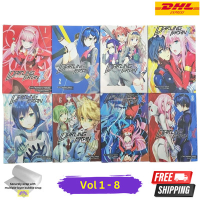 Darling in the Franxx Manga Vol 1-8 Full Set English Edition Comic Books New DHL