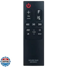 AKB75595331 Replacement Remote Control Applicable for LG Sound Bar SL6Y SPL5B