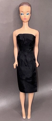 Vintage Barbie Black Magic 1609 Sheath Strapless Dress 1964 NO DOLL EXC-NM
