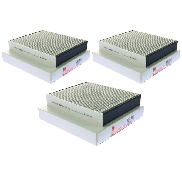 3X Mahle Knecht Lak 812 Filter Innenraumluft Pollenfilter Innenraumfilter-image