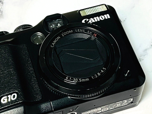 Canon PowerShot G10 14.7MP Digital Camera Black W/ Battery Fast Shipping F/J - Picture 13 of 22