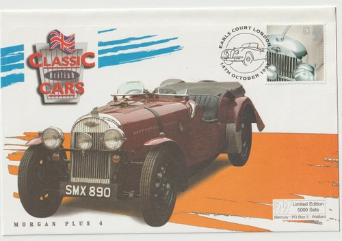 14/10/1997 UK GB Cover - British Classic Cars - Morgan Plus 4