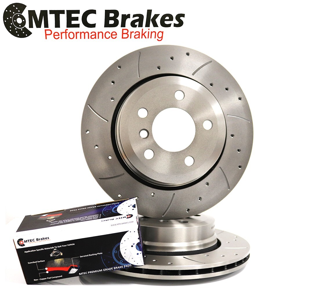 Kit Disques & Plaquettes De Frein Avant/arrière BMW X3 F25 - MTEC - Perforés & Rainurés