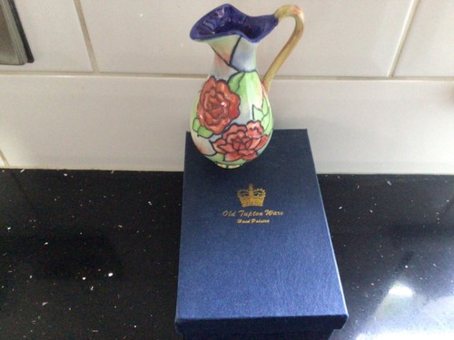 Old Tupton Ware Hand Painted Floral Design Cream Jug BN BOXED - Picture 3 of 7