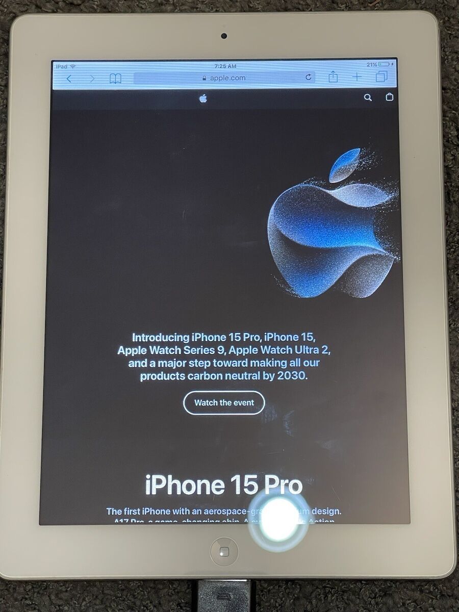 Apple iPad2 MC979LL/A 16GB WiFi Silver 9.7 inch Screen Size Apple iPad2 MC979LL/A 16GB WiFi Silver 9.7 inch Screen Size