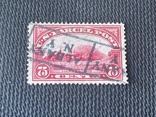 US Stamp Scott # Q11 Parcel Post 75 cent Harvesting Used c.1912