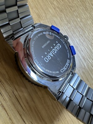 Seiko SCED021 GIUGIARO Design Spirit 7T12-0AX0 Limited 2500 Silver
