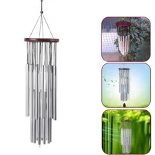 27 Tube Chapel Wind Chime - Outdoor Garden Courtyard Decor Gift