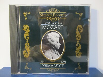 Great Singers in Mozart 1791-1991 - Prima Voce - CD - MINT condition - E24-1850