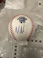 Nasim Nunez Autographed Signed 2023 MLB Futures Game Baseball MVP Miami Marlins