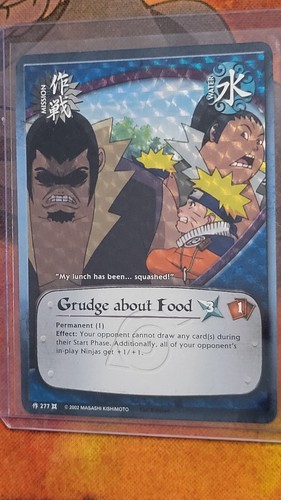Naruto CCG Set 9 The Chosen 'Missions' Chckered Diamond Foil / Spiral 1st Ed NM - Picture 19 of 91