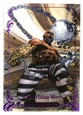 2018 Marvel Masterpieces Absorbing Man #12  Epic Purple Parallel 072/199