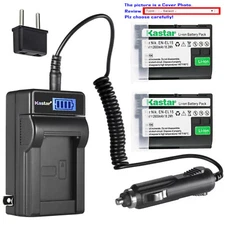 Kastar Battery LCD AC Charger for Nikon EN-EL15 MH-25 & Nikon 1 V1 DSLR Camera