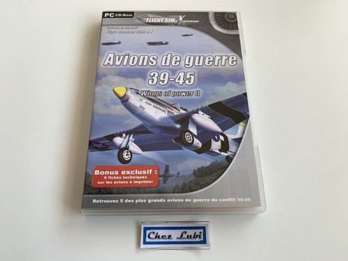 Avions De Guerre 39-45 Wings Of Power II - Flight Simulator 2004 & X - PC - PAL
