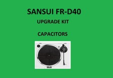 KIT riparazione giradischi SANSUI FR-D40 - tutti i condensatori
