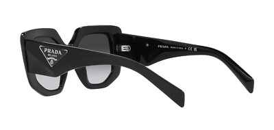 Prada PR 14ZS Women's Sunglasses - Black/Grey Gradient (PR14ZS