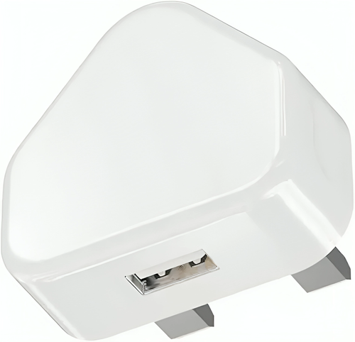 USB Main Wall Charger Plug Adapter For iPhone For Android For Samsung UK - 第 3/3 張圖片
