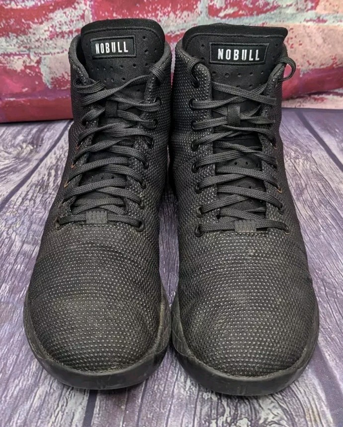NOBULL Outwork Trainers SuperFabric High-Top Black Workout  display picture 2