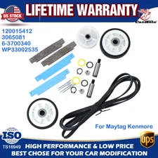 Dryer Maintenance Kit For Maytag 12001541 WP33002535 306508 63700340 Belt Roller