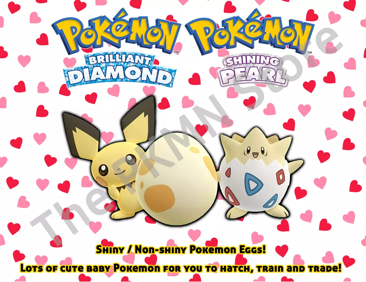 Pokemon Brilliant Diamond & Shining Pearl / Shiny Egg 