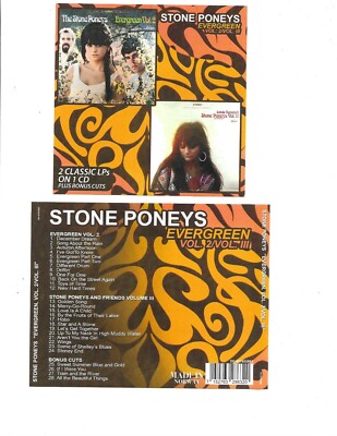 STONE PONEYS/LINDA RONSTADT-EVERGREEN VOL. 2/VOL. III + 4 BONUS CUTS-NEW CD