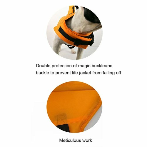 Pet Dog Life Jacket Safety Vest For Swimming Small Dogs Summer Shark Safety Vest - Picture 10 of 14