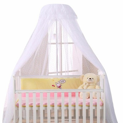 netting over crib