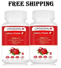 NEW***Liposomal Urolithin a Supplement 2000MG -Antioxidant Supplement (pack 2)