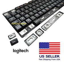 Logitech K800 Wireless Illuminated Keyboard keycap + retainer hinge replacement