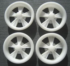 Resin 1/20 Scale Hurst Mag Wheels