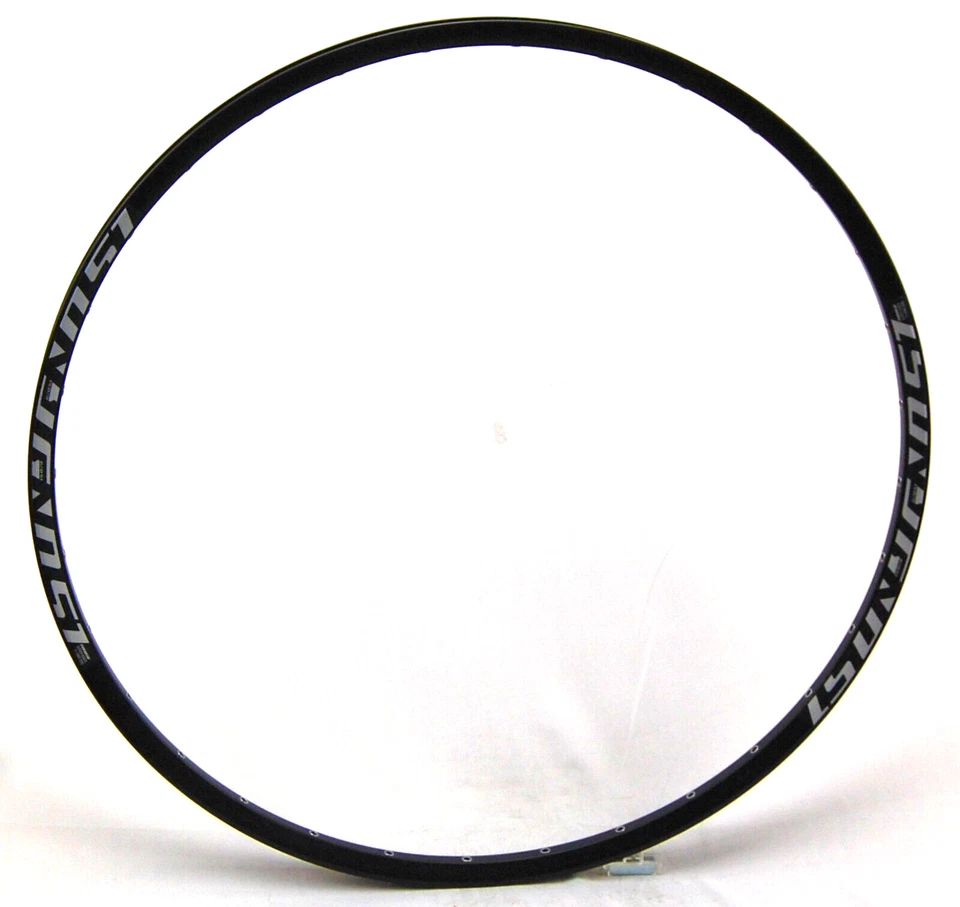 Rodi Excalibur XC19 Felge Ghost Dekor 28 Zoll geöst schwarz 32 Loch Disc Only - Bild 2 von 4