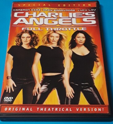 Charlie's Angels DVD Movie Special Edition 2000 Action Comedy