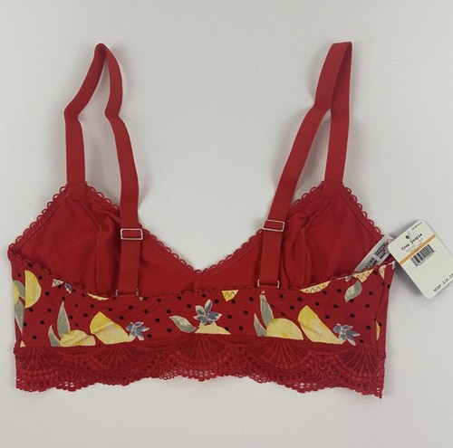 Bralette limón estampado cereza Free People para mujer pequeña - Imagen 3 de 6