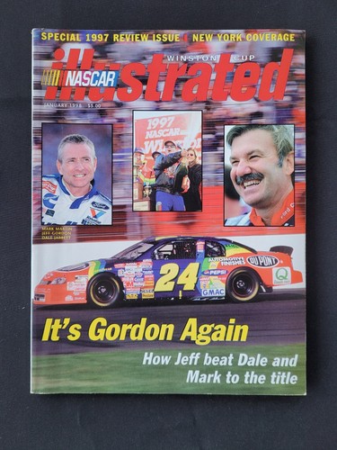 1998 Winston Cup Illustrated Magazine Lot (8) NASCAR, Jan/Apr/May/Aug-Dec - Picture 2 of 17