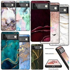 Silicone Case For Google Pixel 8A 7A 9 10 11 Pro XL 6 Marble Printed Phone Cover