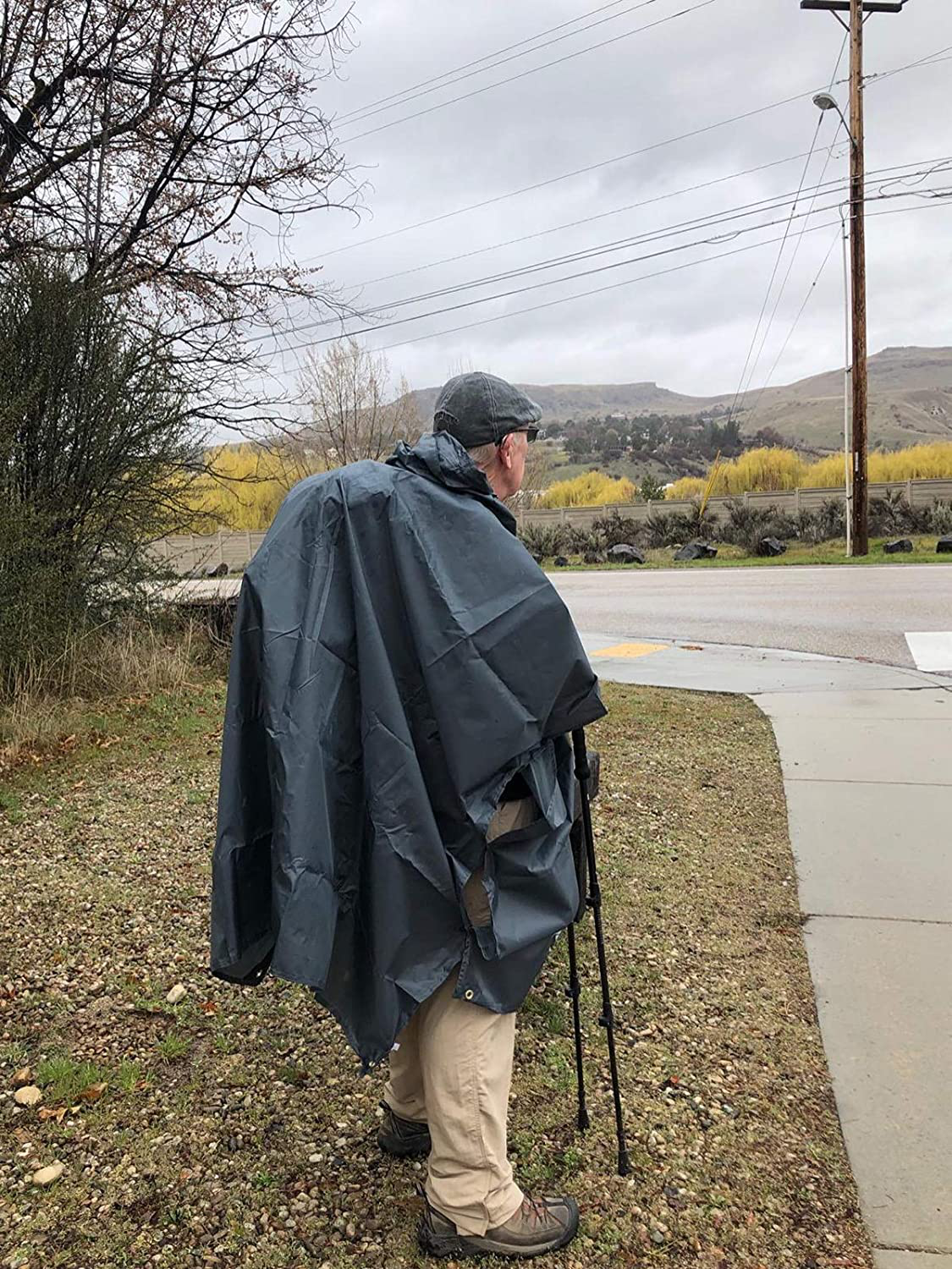 anyoo waterproof rain poncho