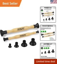 Professional-Grade Valve Lapper Tool Set with 4 Suction Plates - Cost Effective