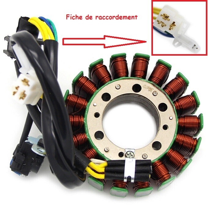 Stator alternateur neuf moto Suzuki GSX-R 1300 Hayabusa