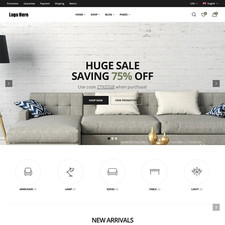 Progettazione di siti Web per negozi di mobili con hosting e installazione We...