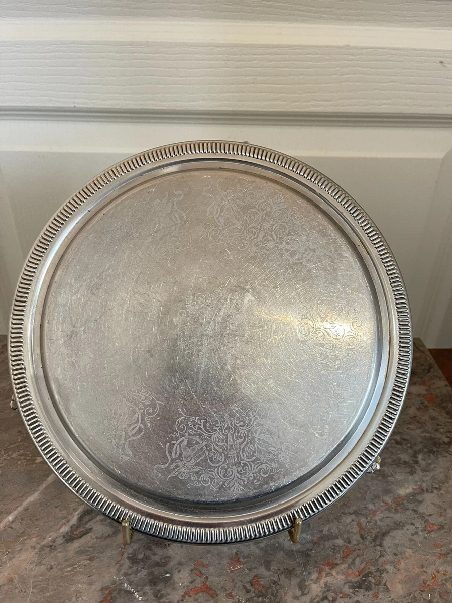 Sous-plat Ancien En Fonte De 21 Cm, Vintage, Marron, Aspect Mat