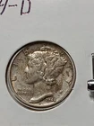 👉1944-D  Mercury Dime F/VF CHOICE