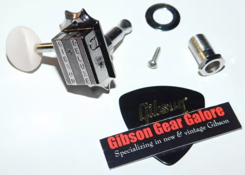 Gibson Les Paul Deluxe Tuner White Beato Guitar Parts Tuning Machine Special A